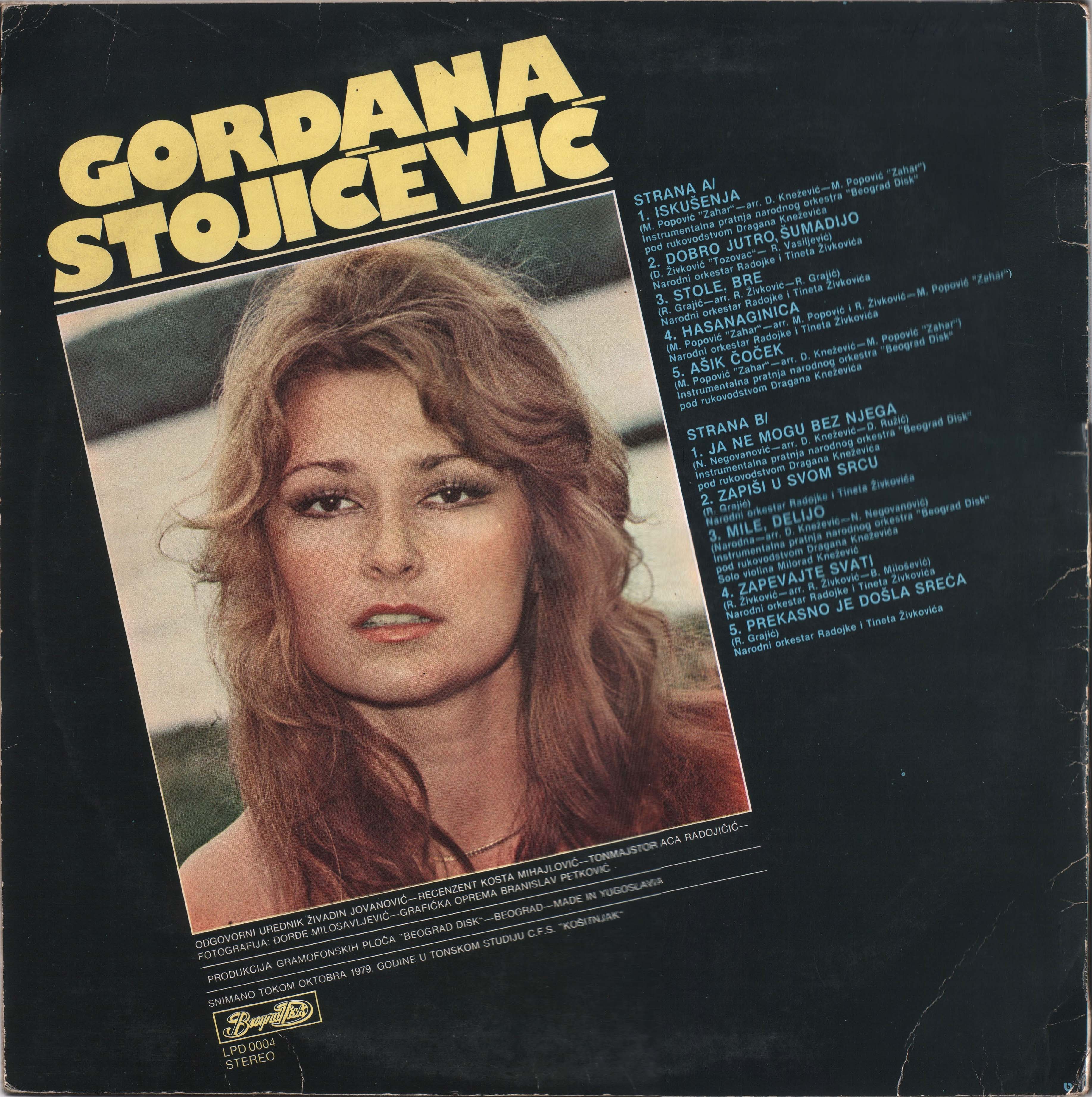 Gordana Stojicevic 1979 Z
