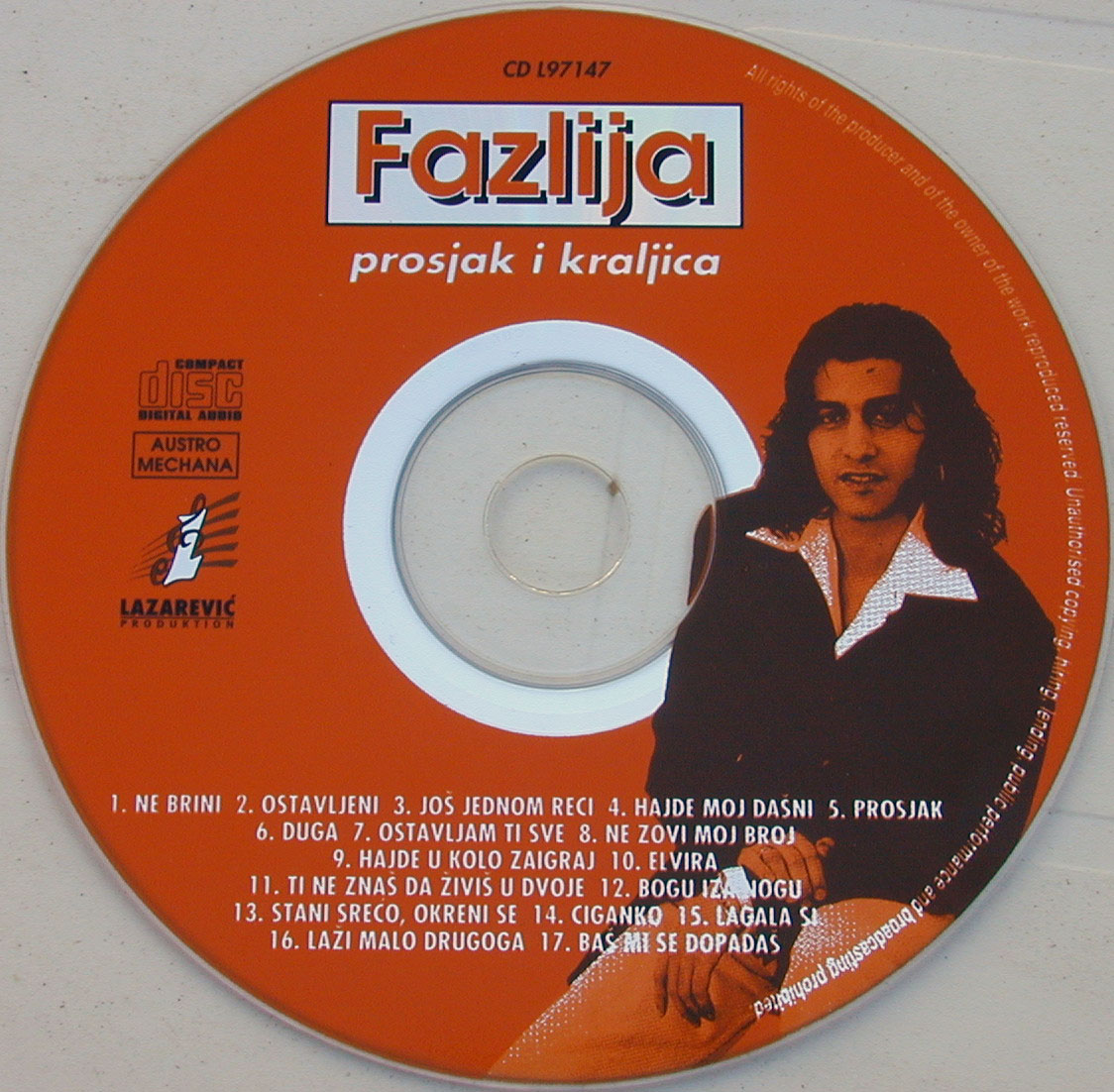 Fazlija 1997 CD