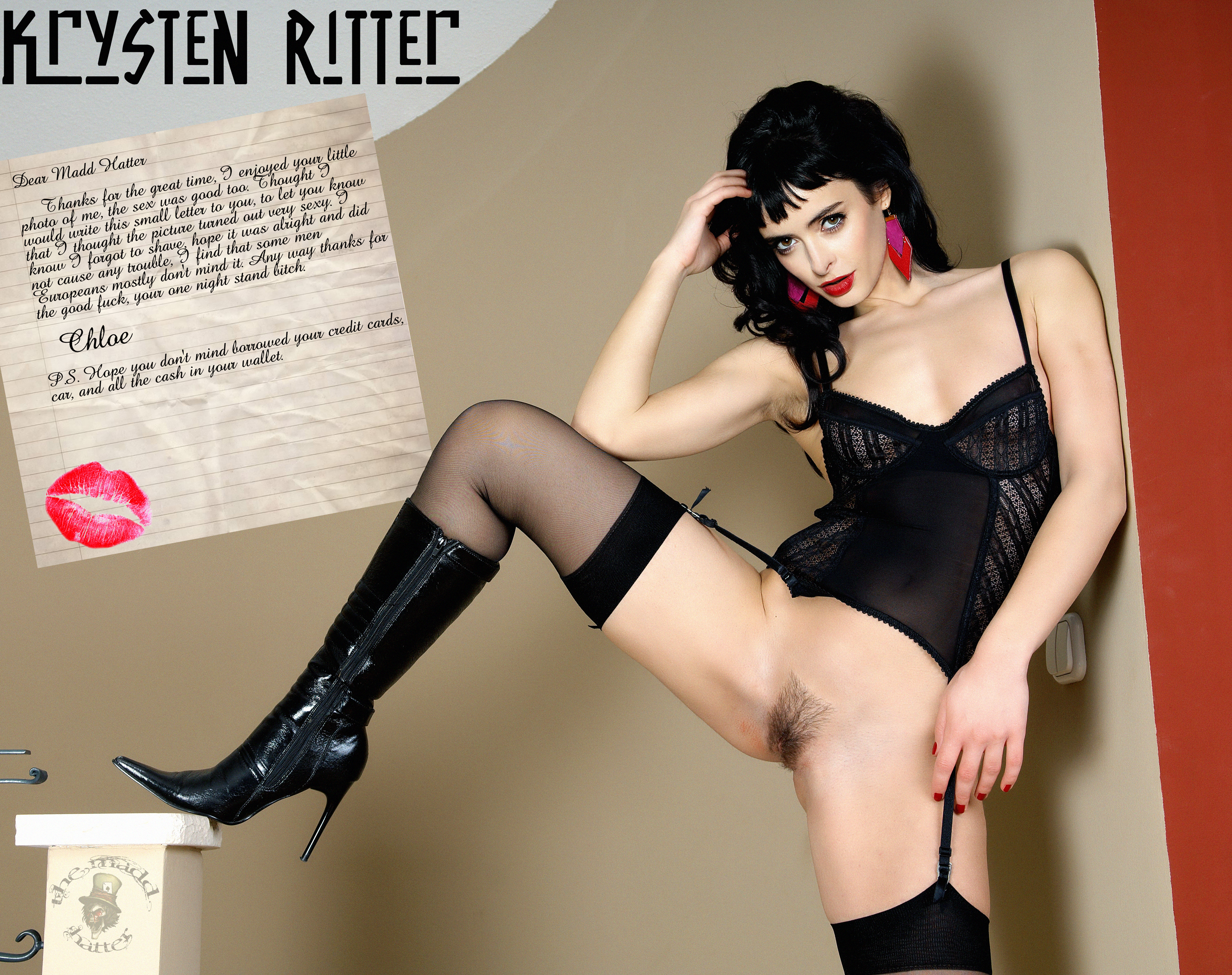 Krysten Ritter Fakes