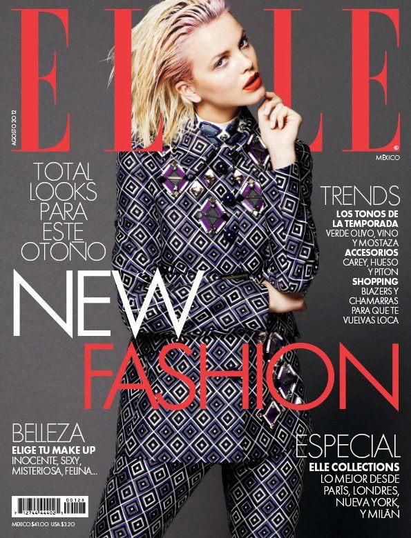 1208 ELLE Mexico August 2012 Merethe Hopland