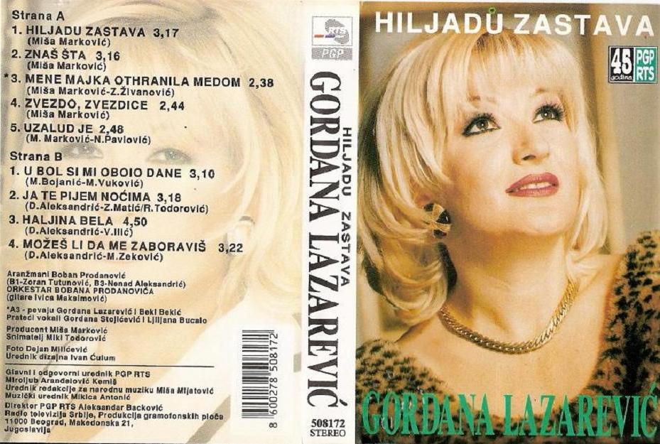 Gordana Lazarevic 1996 kas prednja