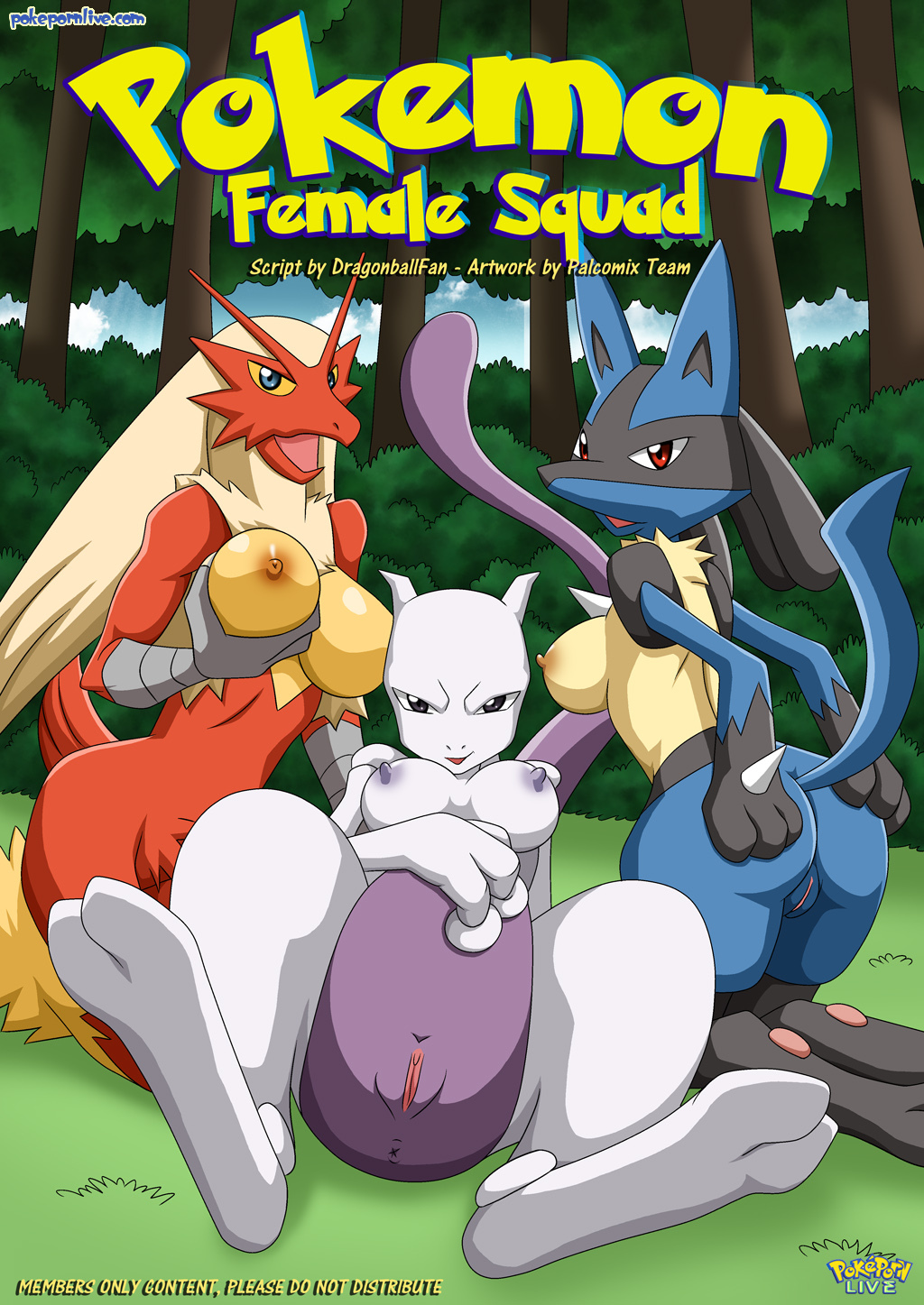 Pokemon Female Squad page 00