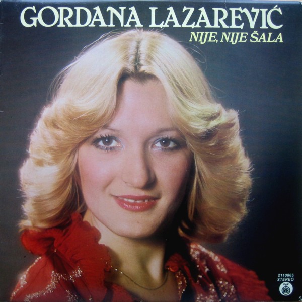 Gordana Lazarevic 1982 01 06 LP Prednja