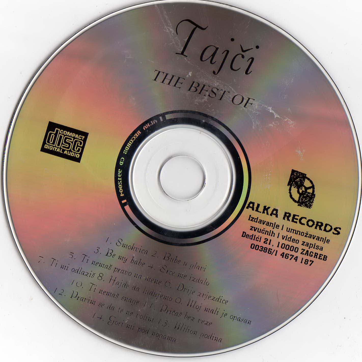 Tajci The best of 1999 CD